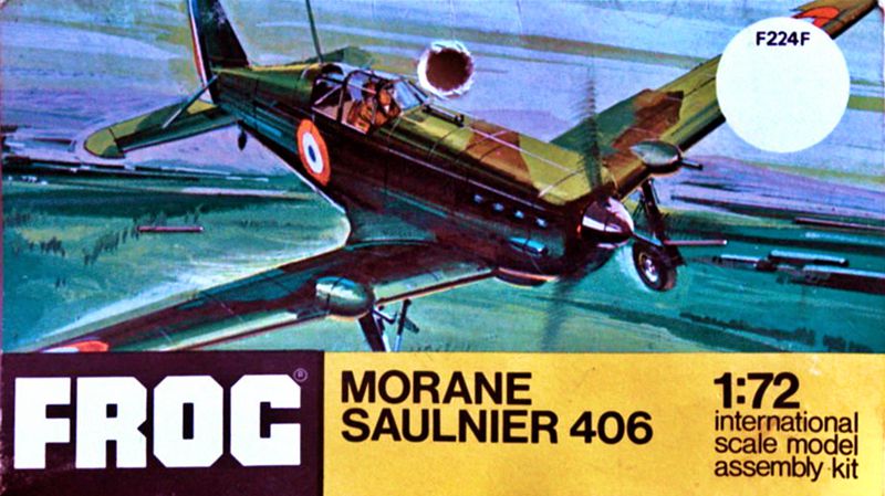 FROG 1/72 M.S.406 - bagged