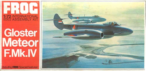 FROG 1/72 Gloster Meteor F. Mk.IV