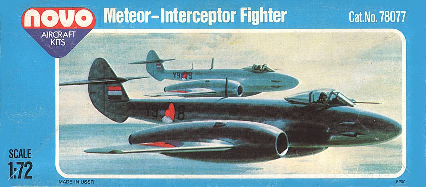 1/72 Gloster Meteor F. Mk.IV - NOVO kit