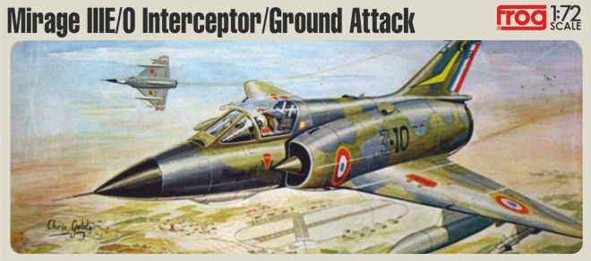 FROG 1/72 Mirage IIIE/O