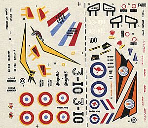 NOVO 1/72 Dassault Mirage III E/O - decal