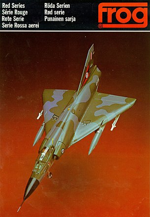 FROG Red Series - Dassault Mirage III. Photo from FROG catalog.