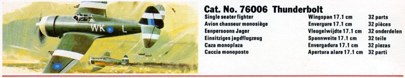 Cat.No 76006 Thunderbolt NOVO catalog 1978