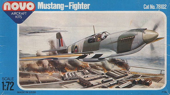 1/72 N.A. Mustang P-51A/Mk.II - NOVO kit