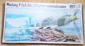 FROG 1/72 Mustang P-51A (Mk.2)