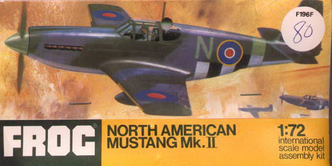 FROG 1/72 NORTH AMERICAN MUSTANG Mk.II - BAGGED KIT