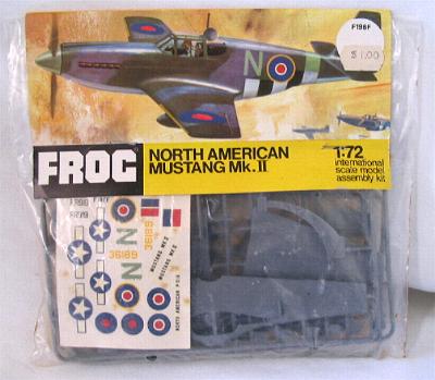 FROG 1/72 NORTH AMERICAN MUSTANG Mk.II - BAGGED KIT