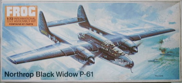 FROG 1/72 Northrop Black Widow P-61