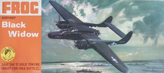 FROG 1/72 Northrop Black Widow