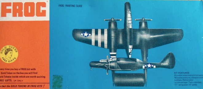 FROG 1/72 Northrop Black Widow