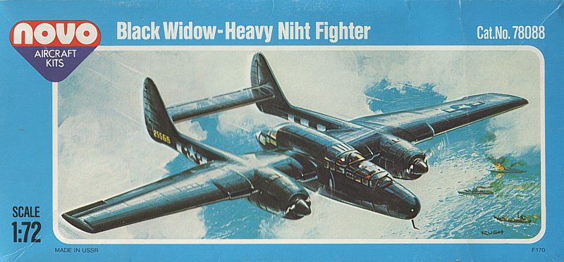 1/72 Northrop P-61A Black Widow - NOVO kit