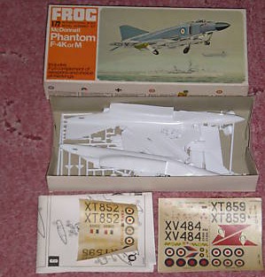 Hasegawa molded FROG 1/72 McDonell Phantom F-4K or M