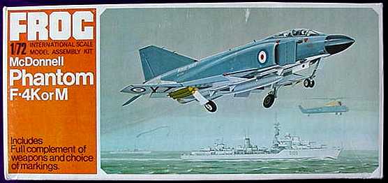FROG 1/72 McDonell Phantom F-4K or M