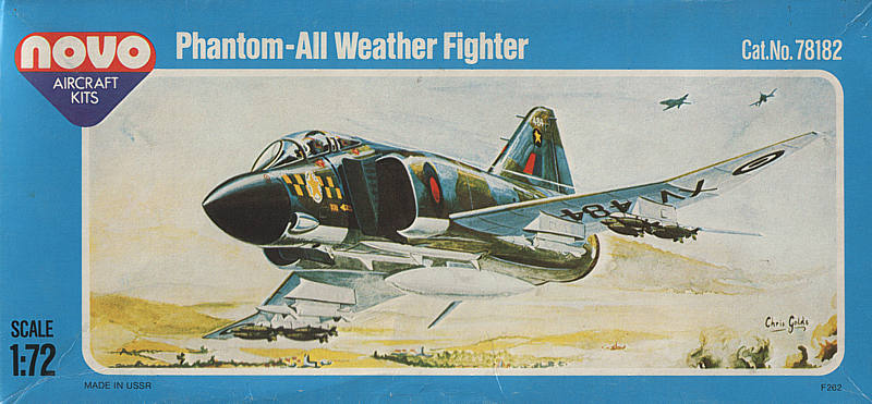 1/72 Mсdonell-Douglas F-4K/M Phantom - NOVO kit