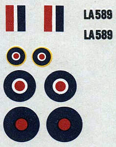 NOVO 1/72 Proctor IV decal sheet