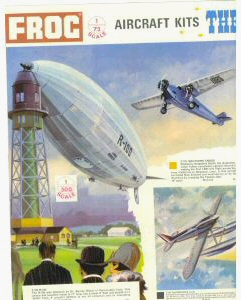 R-100 Airship in a FROG catalog