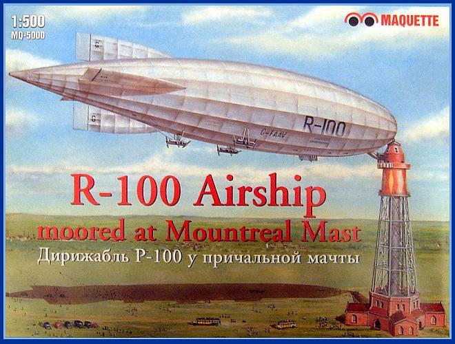 F128 1/500 R-100 Airship -  ex FROG kit