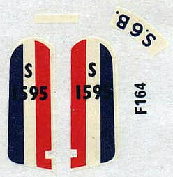Supermarine S.6B decal - NOVO kit