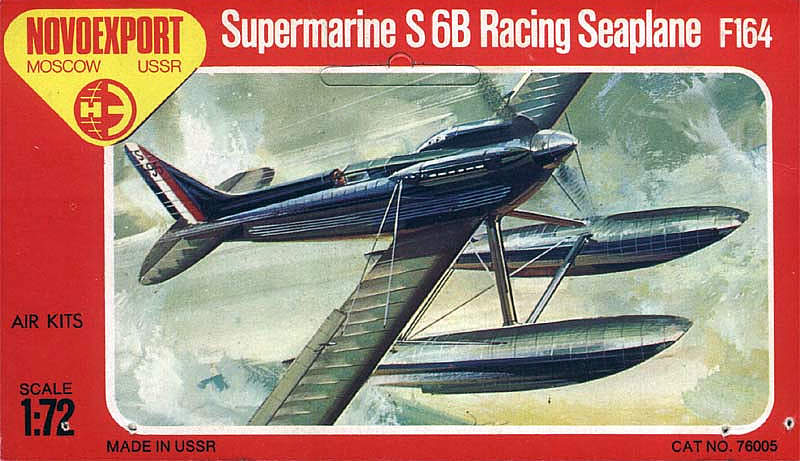 Supermarine S 6B - Novoexport kit