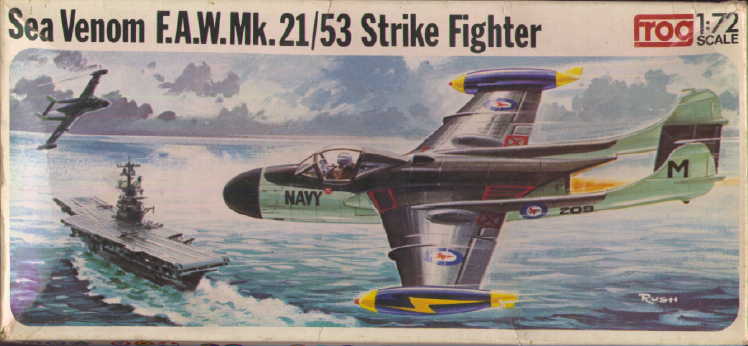 FROG 1/72 Sea Venom F.A.W. Mk.21/53