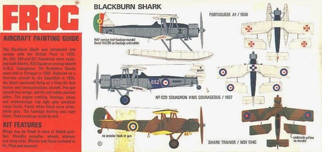 FROG 1/72 Blackburn Shark