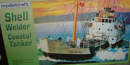 Modelcraft 1/130 Shell Welder - Coastal Tanker