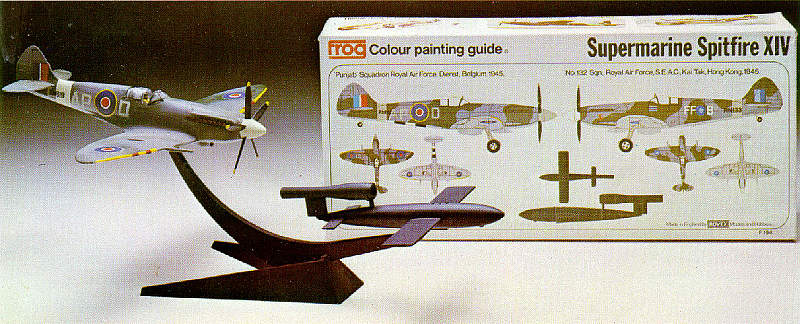 Spitfire XIV photo from FROG catalog