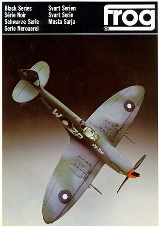 1/72 Supermarine Spitfire Mk.8/9 finish model on a FROG catalog