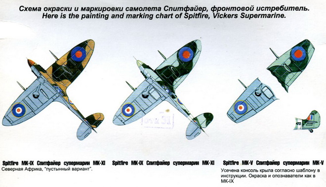 Корпак 1/72 Спитфайер