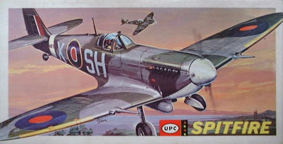 UPC 1/72 SPITFIRE (FROG mould)