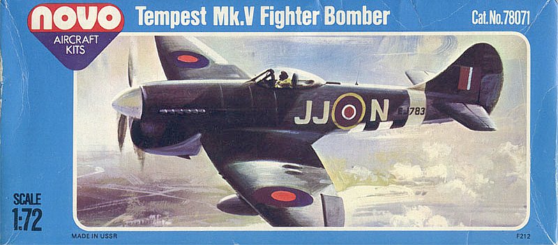 1/72 HawkerTempest Mk.V - NOVO kit
