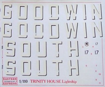 Eastern Express 1/110 Trinity House Lightship 