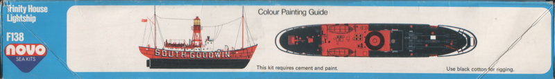 1/110 Trinity House Lightship - NOVO kit