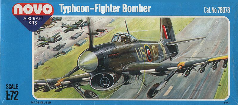 1/72 Hawker Typhoon Mk.Ib - NOVO kit