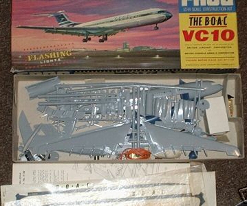 FROG 1/144 Super VC-10 - parts