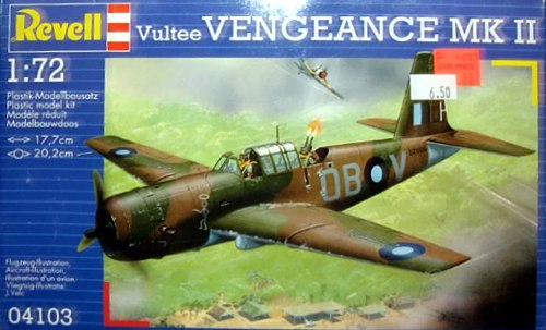 Revell 1:72 Vultee Vengance Mk.II