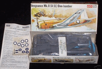 Vengance Mk.II (A-31) 1/72 FROG kit