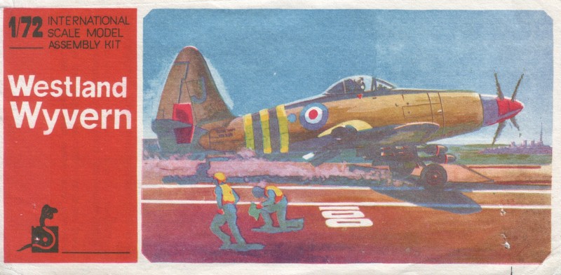 F198 1/72 Westland Wyvern S.4 - ex FROG kit
