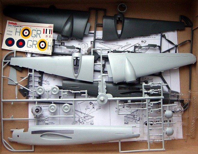 1/72 Vickers Wellington Mk.Ic - kit details