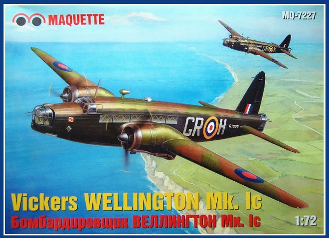 Maquette 1/72 Vickers Wellington Mk.Ic
