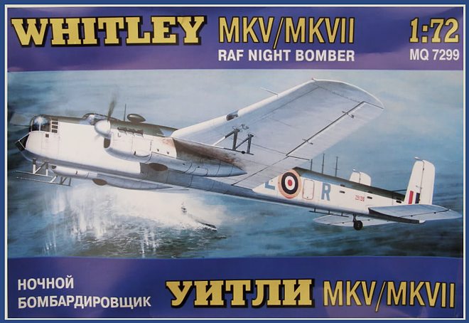 Maquette 1/72 Whitley Mk.V/Mk.VII